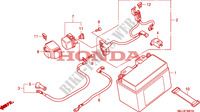 BATTERIE  pour Honda CBR 1000 RR FIREBLADE REPSOL de 2007