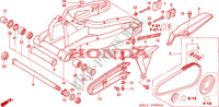 BRAS OSCILLANT pour Honda CBR 1000 RR FIREBLADE HRC de 2007