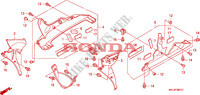 CAPOT INFERIEUR  pour Honda CBR 1000 RR FIREBLADE REPSOL de 2007