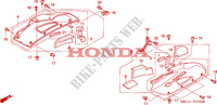 CARENAGE MILIEU  pour Honda CBR 1000 RR FIREBLADE de 2004
