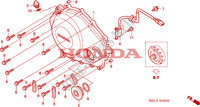 CARTER MOTEUR DROIT pour Honda CBR 1000 RR FIREBLADE HRC de 2007