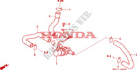 COMMANDE INJECTION D'AIR SOUPAPE(CBR1000RR4/5) pour Honda CBR 1000 RR FIREBLADE de 2004