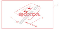 SEAT COWL  *NH1* pour Honda CBR 1000 RR FIREBLADE de 2004