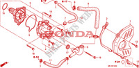 POMPE A EAU pour Honda CBR 600 RR GRAY ORANGE de 2011