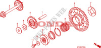 ROUE LIBRE DE DEMARREUR pour Honda CBR 600 RR GREY ORANGE de 2011