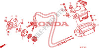 SERVO MOTEUR pour Honda CBR 600 RR GRAY ORANGE de 2011