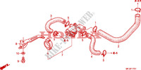 SOUPAPE DE COMMANDE   INJECTION AIR pour Honda CBR 600 RR ABS GREY ORANGE de 2011