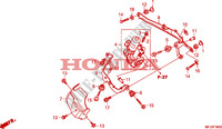 SYSTEME D'ASSERVISSEMENT AVANT(CBR600RA) pour Honda CBR 600 RR ABS PRETO de 2011