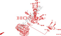 THERMOSTAT pour Honda CBR 600 RR ABS PRETO de 2011