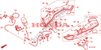 CONDUITE D'ADMISSION AIR   SOUPAPE pour Honda CBR 1000 RR FIREBLADE TRICOLOUR de 2010