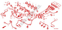 FAISCEAU SECONDAIRE(CBR1000RA) pour Honda CBR 1000 RR FIREBLADE ABS NOIRE de 2011