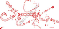 LEVIER DE GUIDON   CABLE   COMMODO pour Honda CBR 1000 RR FIREBLADE ABS REPSOL de 2011