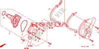 POMPE A EAU pour Honda CBR 1000 RR FIREBLADE de 2008