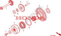 ROUE LIBRE DE DEMARREUR pour Honda CBR 1000 RR FIREBLADE TRICOLORE de 2010