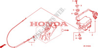 SERVO MOTEUR pour Honda CBR 1000 RR FIREBLADE ORANGE de 2010