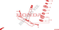 TE DE FOURCHE pour Honda VT 1300 FURY de 2011