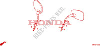RETROVISEUR pour Honda VT 1300 C ABS 2011 de 2012