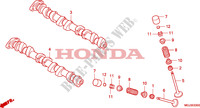 ARBRE A CAMES   SOUPAPE pour Honda CBF 1000 F ABS 98HP de 2011