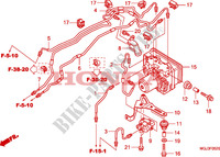 MODULATEUR ABS pour Honda CBF 1000 F ABS TS de 2011