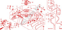RESERVOIR A CARBURANT pour Honda CBF 1000 F ABS 98HP de 2011