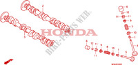 ARBRE A CAMES   SOUPAPE pour Honda CBF 600 NAKED de 2011