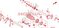 BARILLET DE SELECTION pour Honda CBF 600 FAIRING ABS de 2011