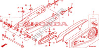 BRAS OSCILLANT pour Honda CBF 600 FAIRING ABS 34HP de 2010