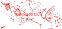 POMPE A EAU pour Honda CBF 600 NAKED 34HP de 2010