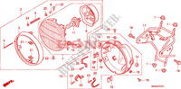 PROJECTEUR(CBF600N/NA) pour Honda CBF 600 NAKED ABS 34HP de 2010