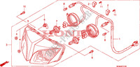 PROJECTEUR(CBF600S/SA) pour Honda CBF 600 FAIRING ABS 34HP de 2010