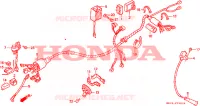 FAISCEAU DES FILS pour Honda XR 600 R de 1990