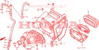 FILTRE A AIR pour Honda XR 600 R de 1986