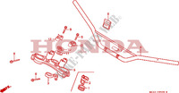 GUIDON   TE DE FOURCHE pour Honda XR 600 R 19HP de 1990