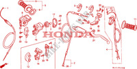 LEVIER DE GUIDON   CABLE   COMMODO pour Honda CR 500 R de 1997