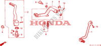 SELECTEUR   PEDALE DE FREIN   KICK pour Honda CR 500 R de 1992