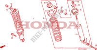 AMORTISSEUR ARRIERE pour Honda CB 450 S de 1988