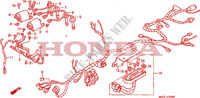 FAISCEAU DES FILS (CBR1000FH/FJ/FM) pour Honda HURRICANE 1000 CBR de 1988