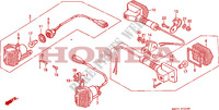 CLIGNOTANT pour Honda TRANSALP 600 27HP de 1991