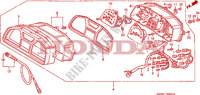 COMPTEUR (XL600VK/VL/VM/VN/VP/VR) pour Honda TRANSALP 600 de 1995
