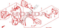 CLIGNOTANT pour Honda CBR 600 F HURRICANE de 1989