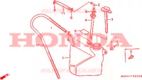 VASE D'EXPANSION pour Honda GL 1500 GOLD WING ASPENCADE de 1991