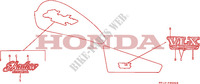 MARQUE(1) pour Honda VT SHADOW 600 de 1988