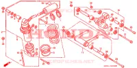 AMORTISSEUR ARRIERE pour Honda VFR 400 R3 de 1990