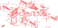 MARCHE(VFR750FL/FM/FN/FP) pour Honda VFR 750 de 1992