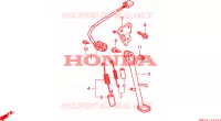 BEQUILLE pour Honda CBR 900 FIREBLADE de 1995