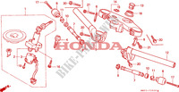 GUIDON   TE DE FOURCHE pour Honda CBR 900 RR de 1993