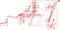 MAITRE CYLINDRE DE FREIN ARRIERE pour Honda CBR 919 RR FIREBLADE de 1996