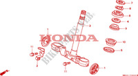 TE DE FOURCHE pour Honda SEVEN FIFTY 750 de 1996