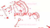CARTER D'EMBRAYAGE pour Honda CB SEVEN FIFTY 750 de 2001
