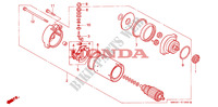 DEMARREUR pour Honda SEVEN FIFTY 750 de 1998